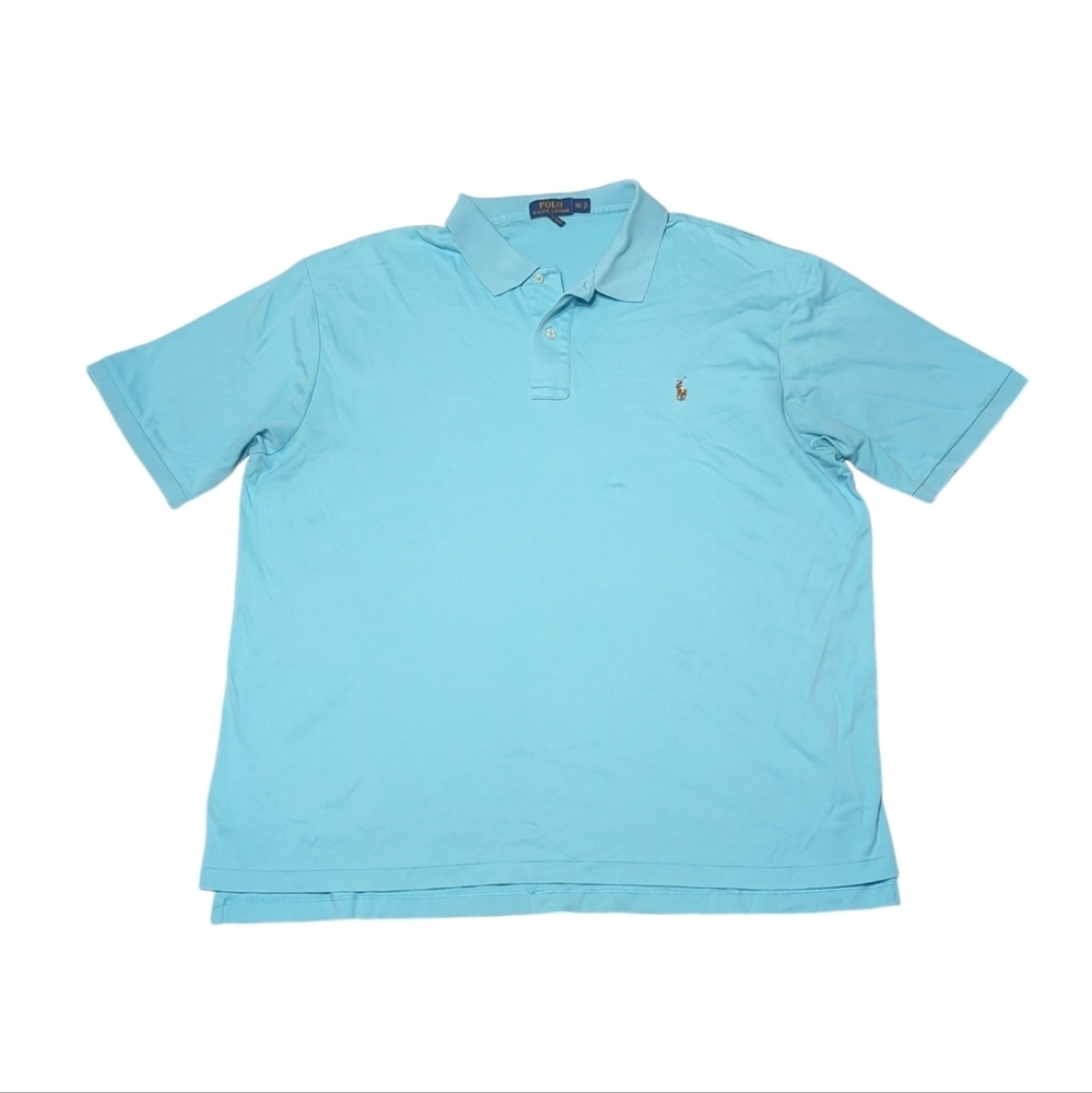 Men's‎ Polo Ralph Lauren Shirt Colored Pony 100% Cotton Preppy Big & Tall 2XLT